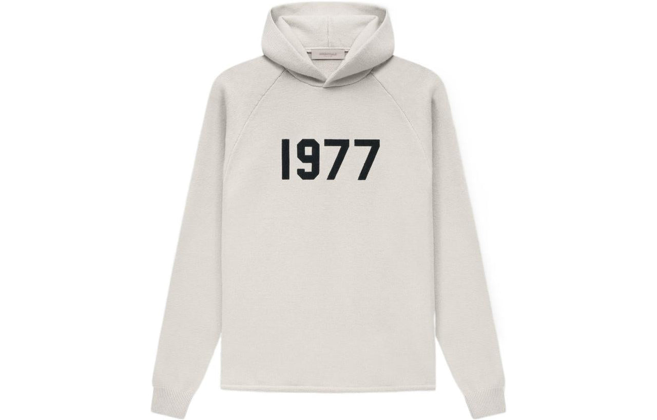 هودي "Wheat" من Fear of God Essentials SS22 Knit 1977 من عام 1977 FOG-SS22-011