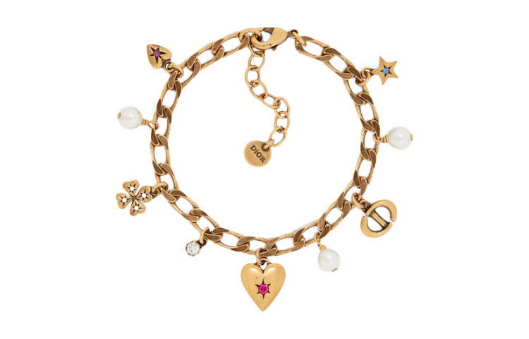 DIOR Metal Bracelets Unisex Gold