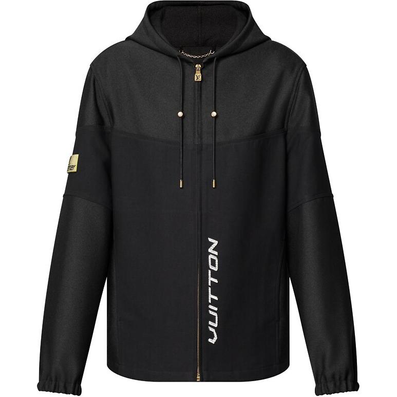 LOUIS VUITTON Technical Hooded Cotton Blouson