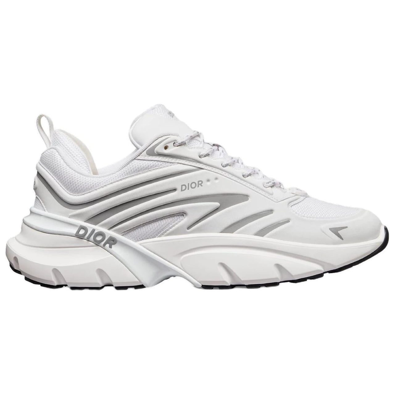 DIOR Low Top Running Shoes Men's White