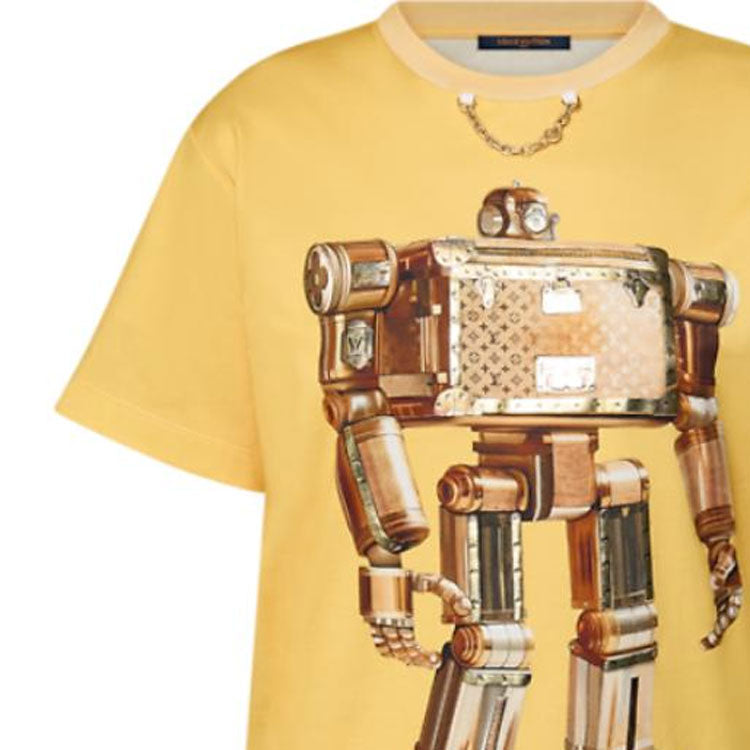 LOUIS VUITTON Regular T-Shirt Women's Yellow
