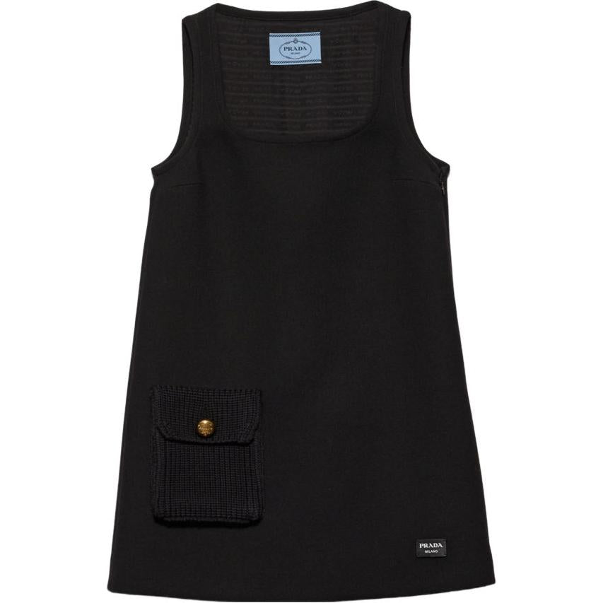 PRADA Natté Mini Dress