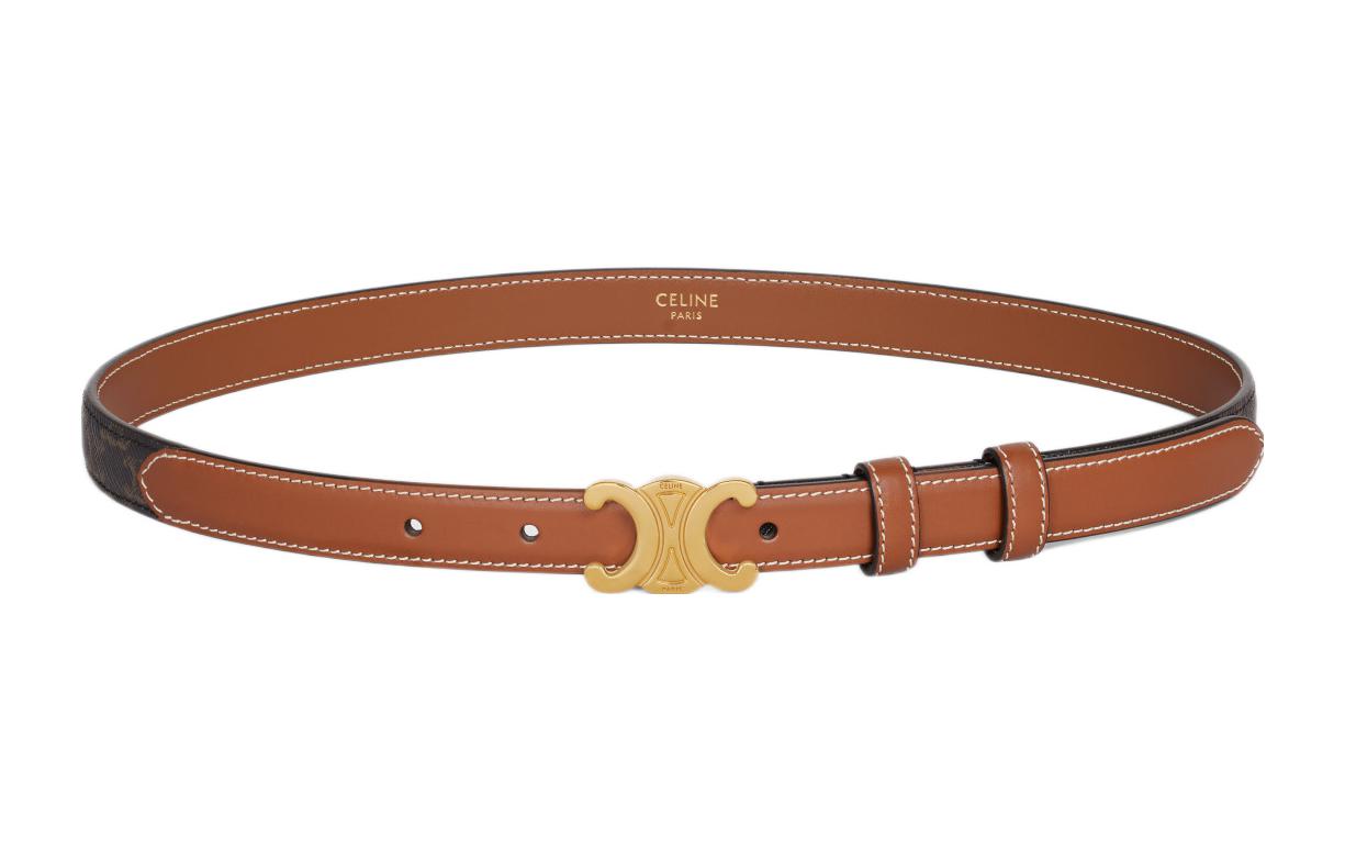 CELINE Leather Belts Women's