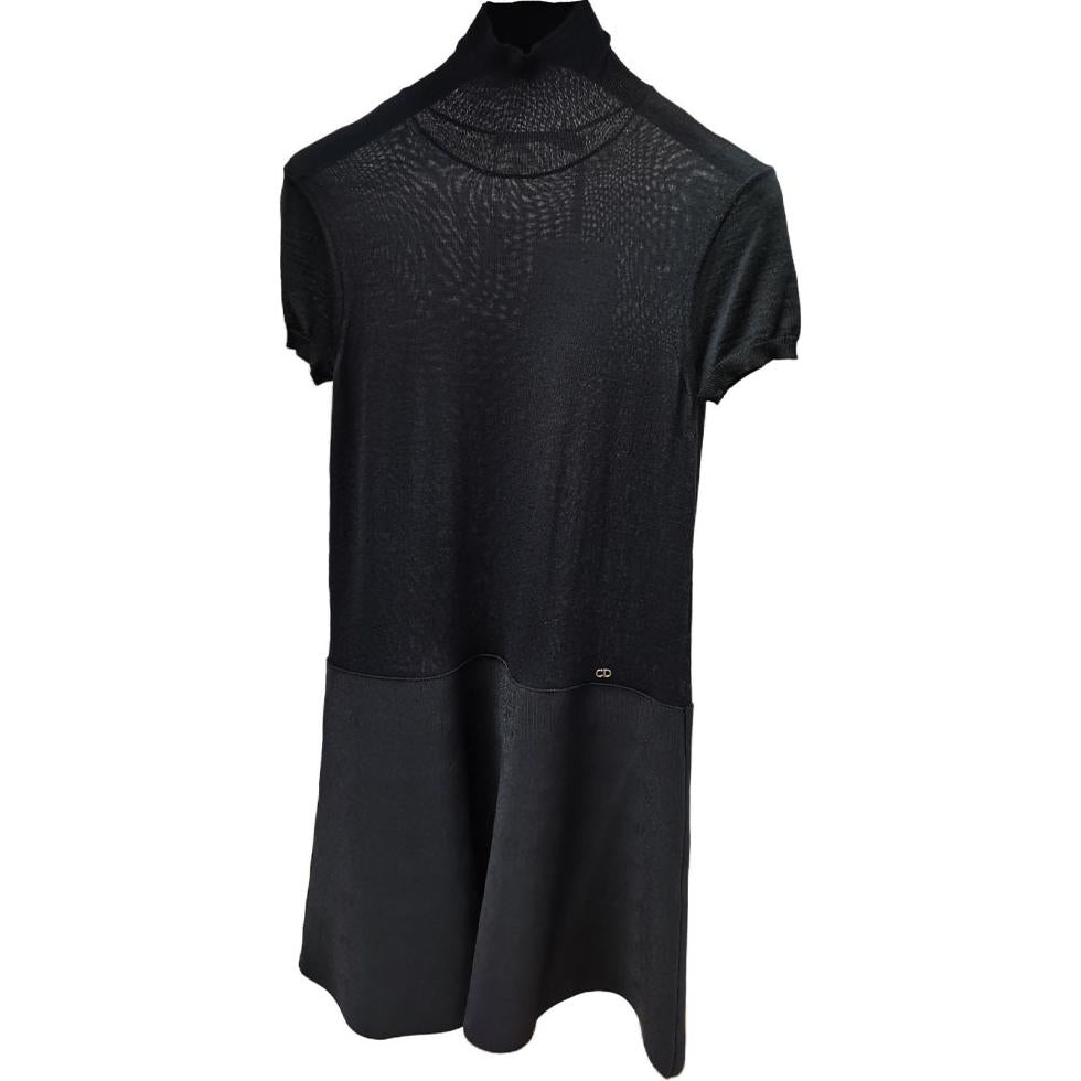 DIOR Short-Sleeved Dresses Women's Black