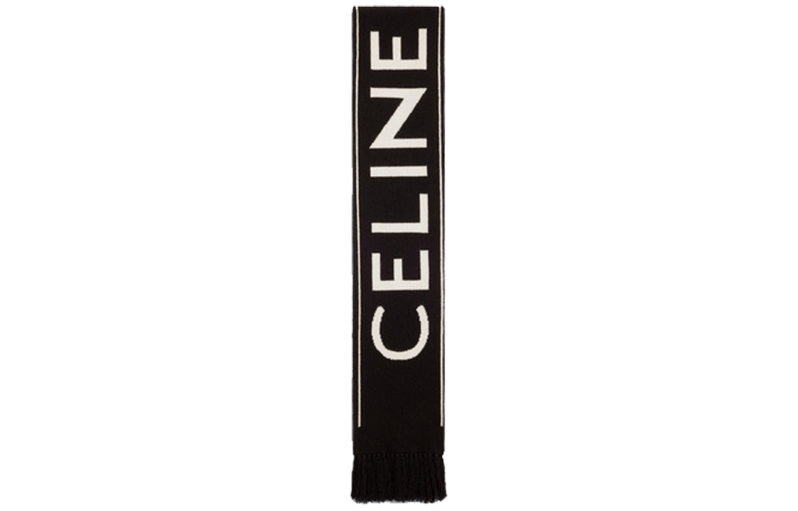 CELINE Scarf In Wool And Cashmere