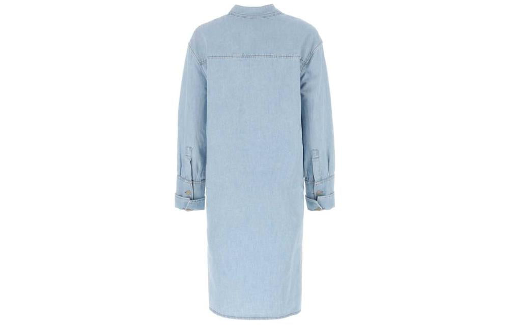 LOEWE Long Sleeved Dresses Women's Blue
