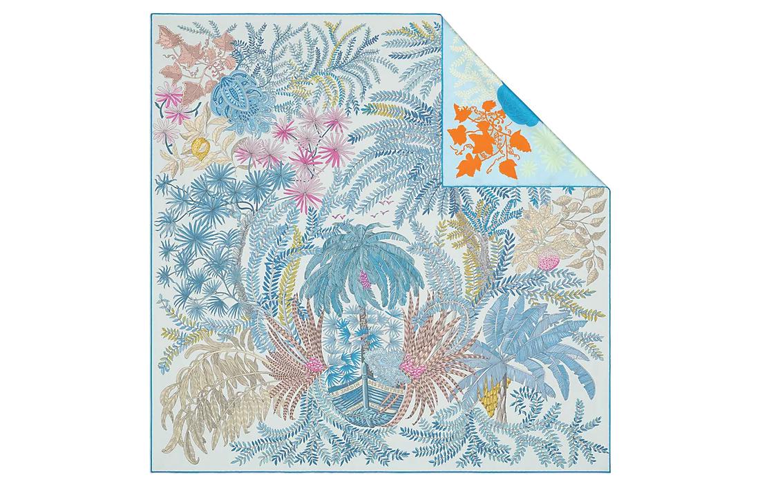 HERMES Silk Scarves Women's Multicolor