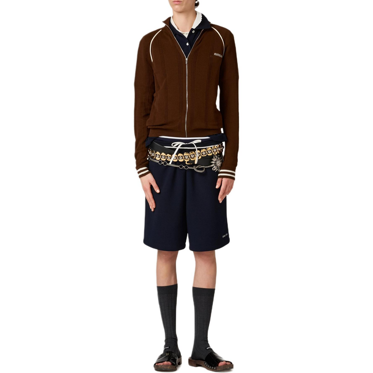 MIU MIU Jackets & Coats Women's Brown