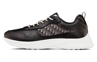 DIOR B25 Runner Black Smooth Calfskin Oblique Jacquard