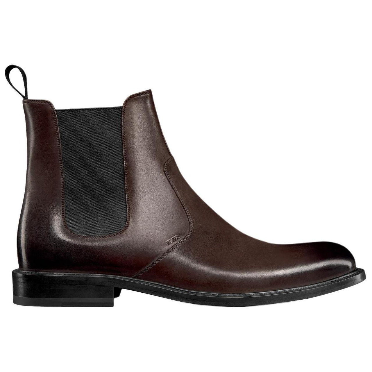 DIOR Embassy Short Chelsea Boots Men's Dark Brown