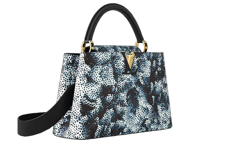 LOUIS VUITTON Yayoi Kusama Collaboration Leather Crossbody Handbags Medium Size Women's Multicolor