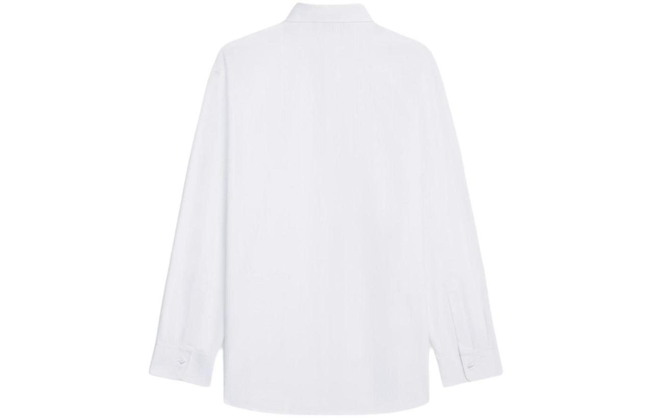 CELINE Tommy Shirt In Striped Cotton And Linen