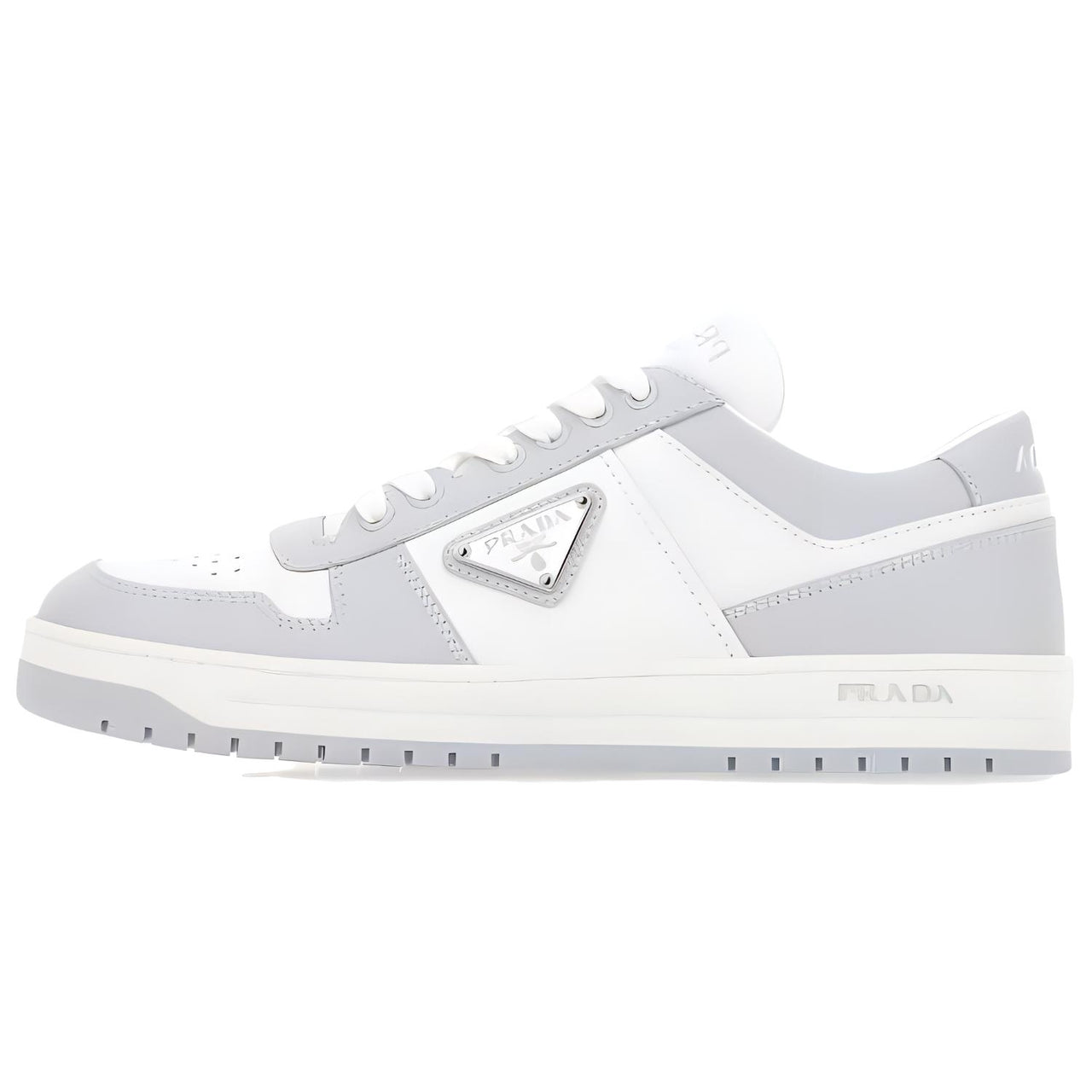 PRADA Downtown Two-Toned Low-Top Sneakers