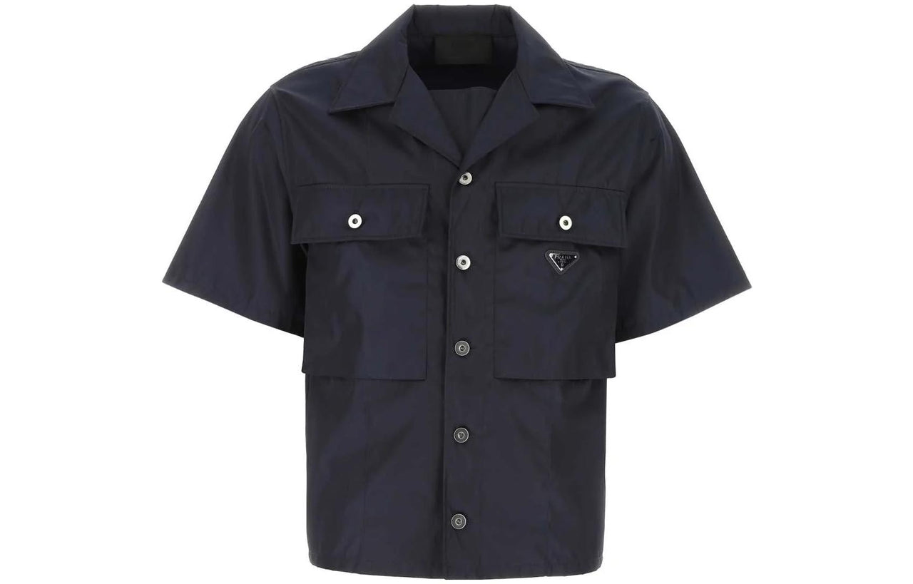 PRADA Shirts Men Blue