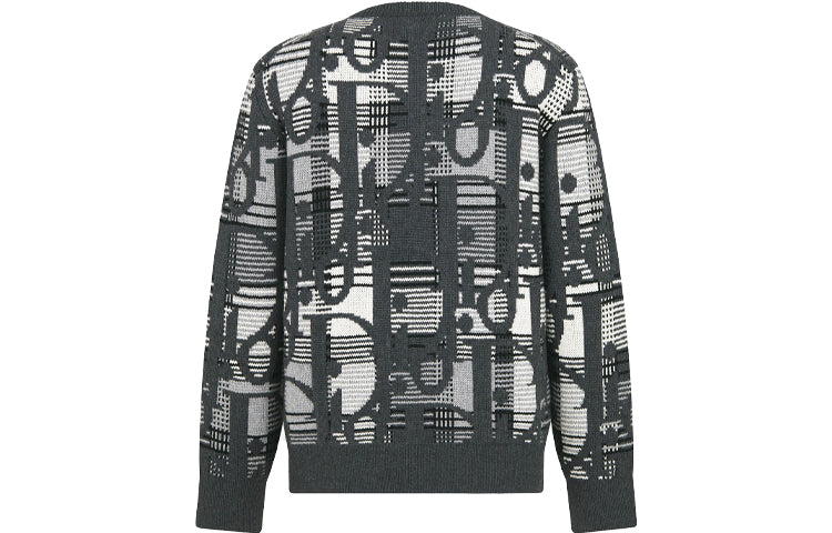 DIOR Quarterly New Products Sweaters Men Gray