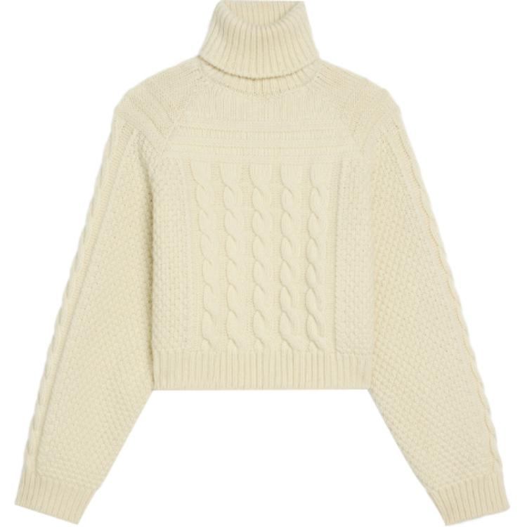 CELINE FW21 Cashmere Sweater Women's Ecru