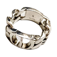 DIOR Sterling Silver Rings Men's Silver