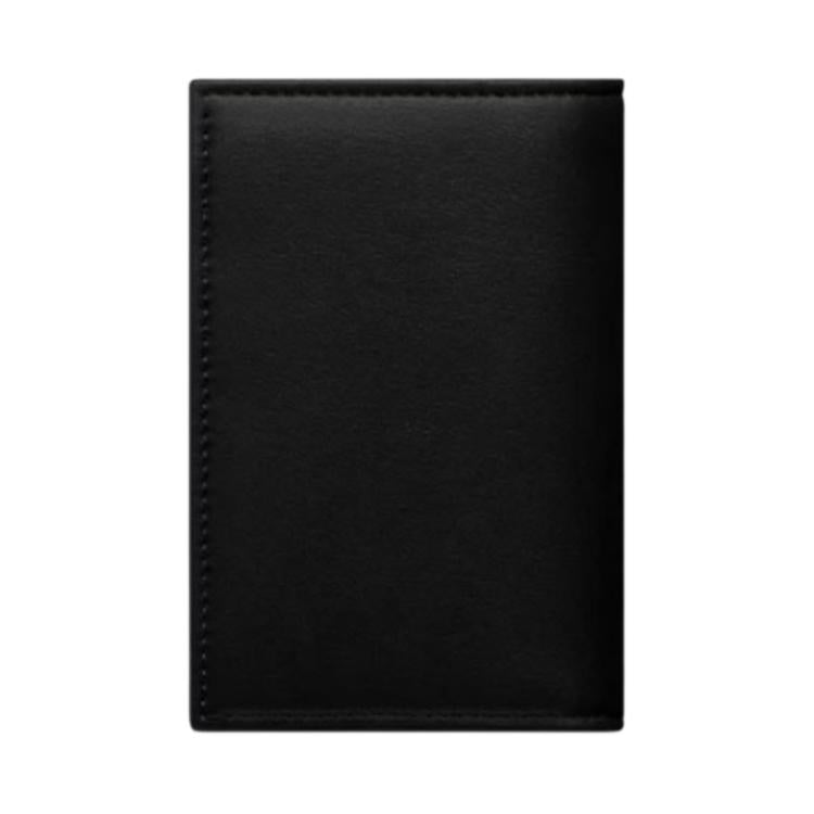 DIOR Nylon With Leather Card Holder Men's Black