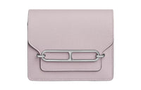 HERMES Roulis Evercolor Calfskin Pig Nose Bag Wallet Regular Women's 09 Mauve Pale Dream Purple
