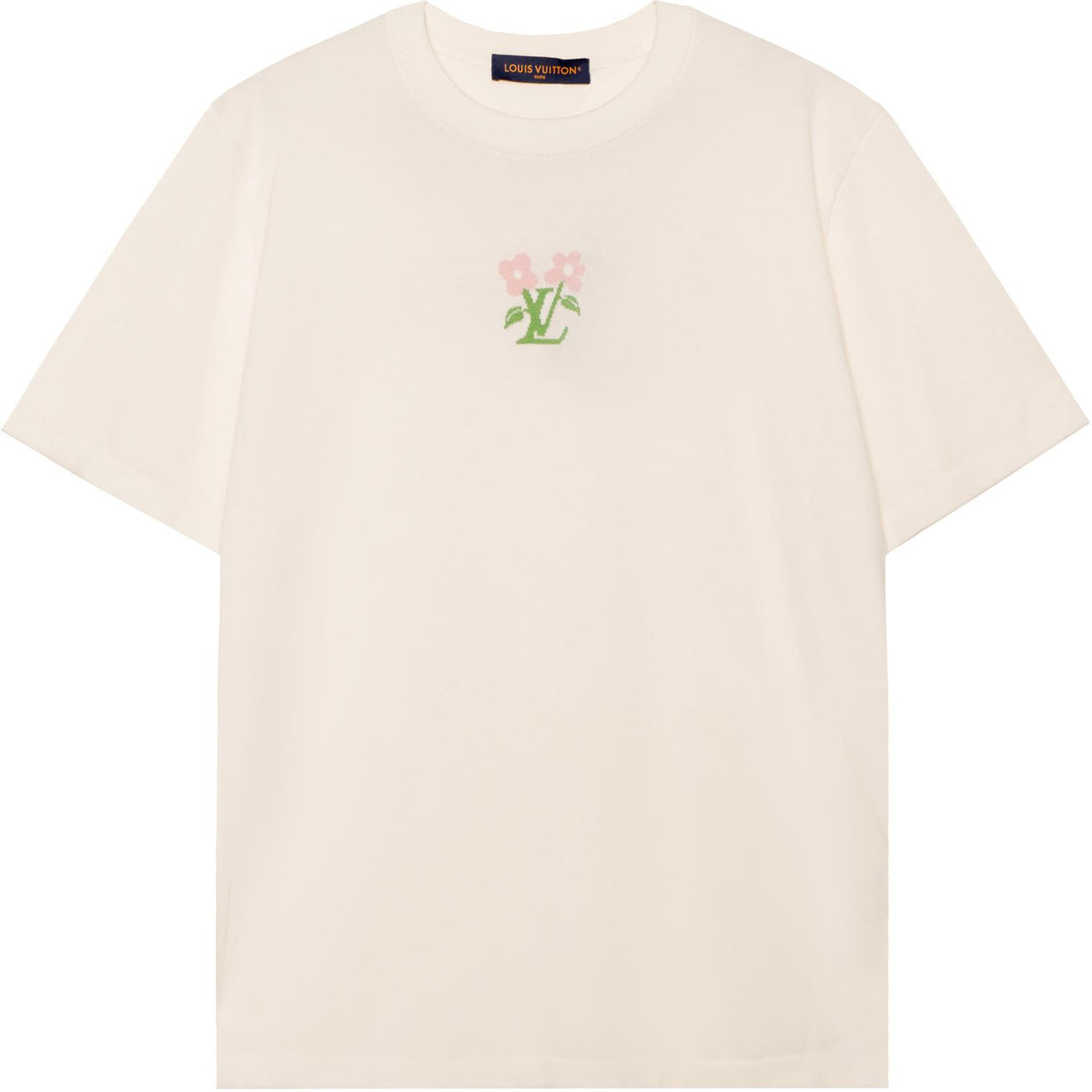 LOUIS VUITTON By Tyler The Creator Short Sleeved Cotton Knitted Crewneck