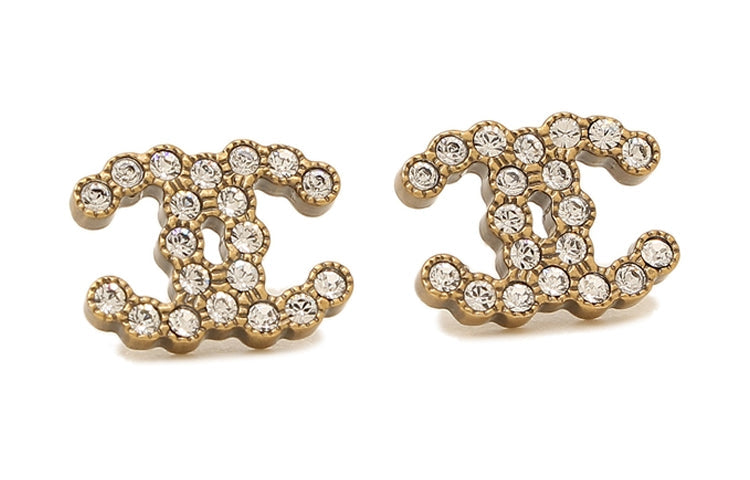 CHANEL Stud Earrings Women's