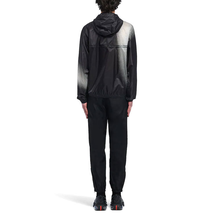 PRADA Jackets Men Black Gray Color