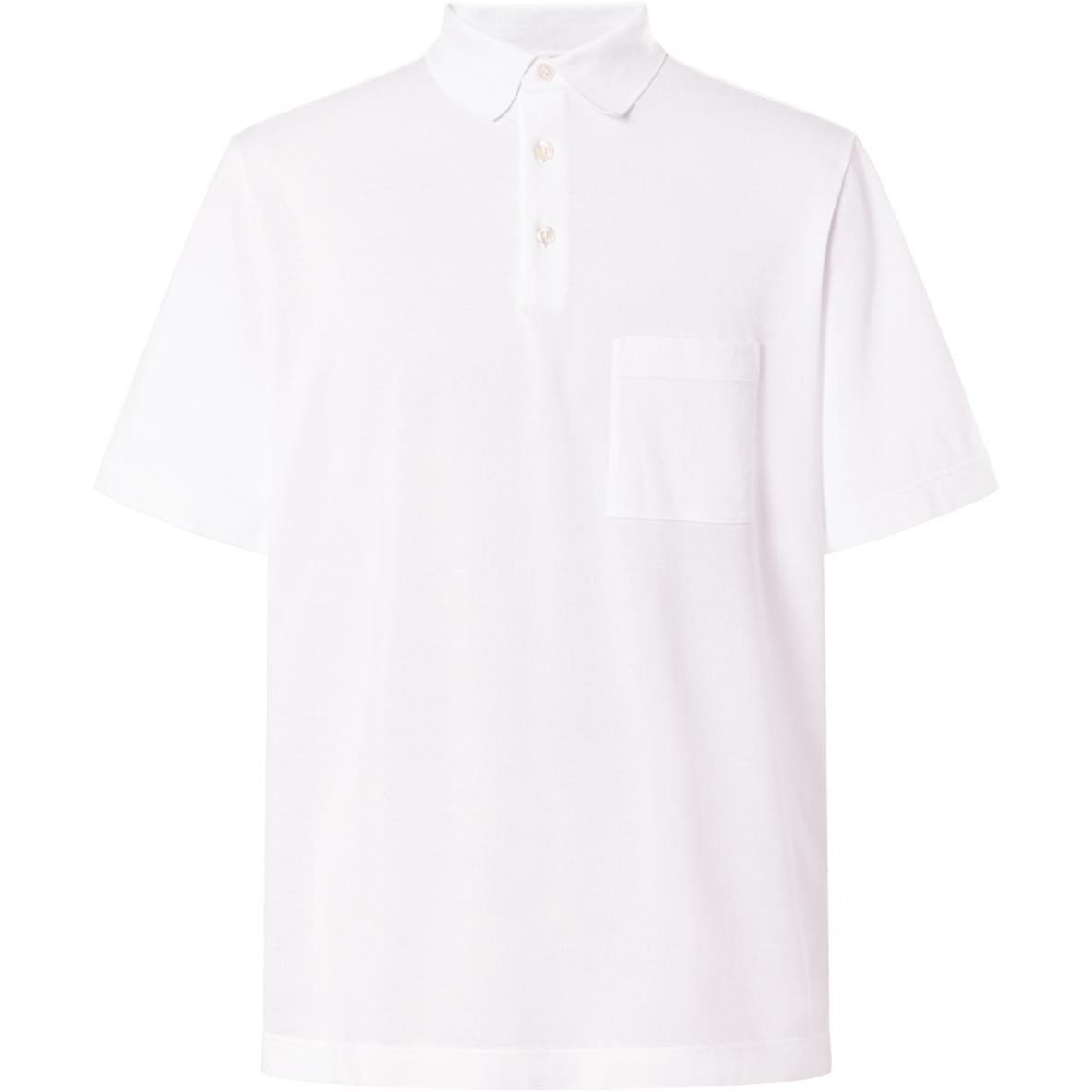 HERMES Polo Shirts Men White