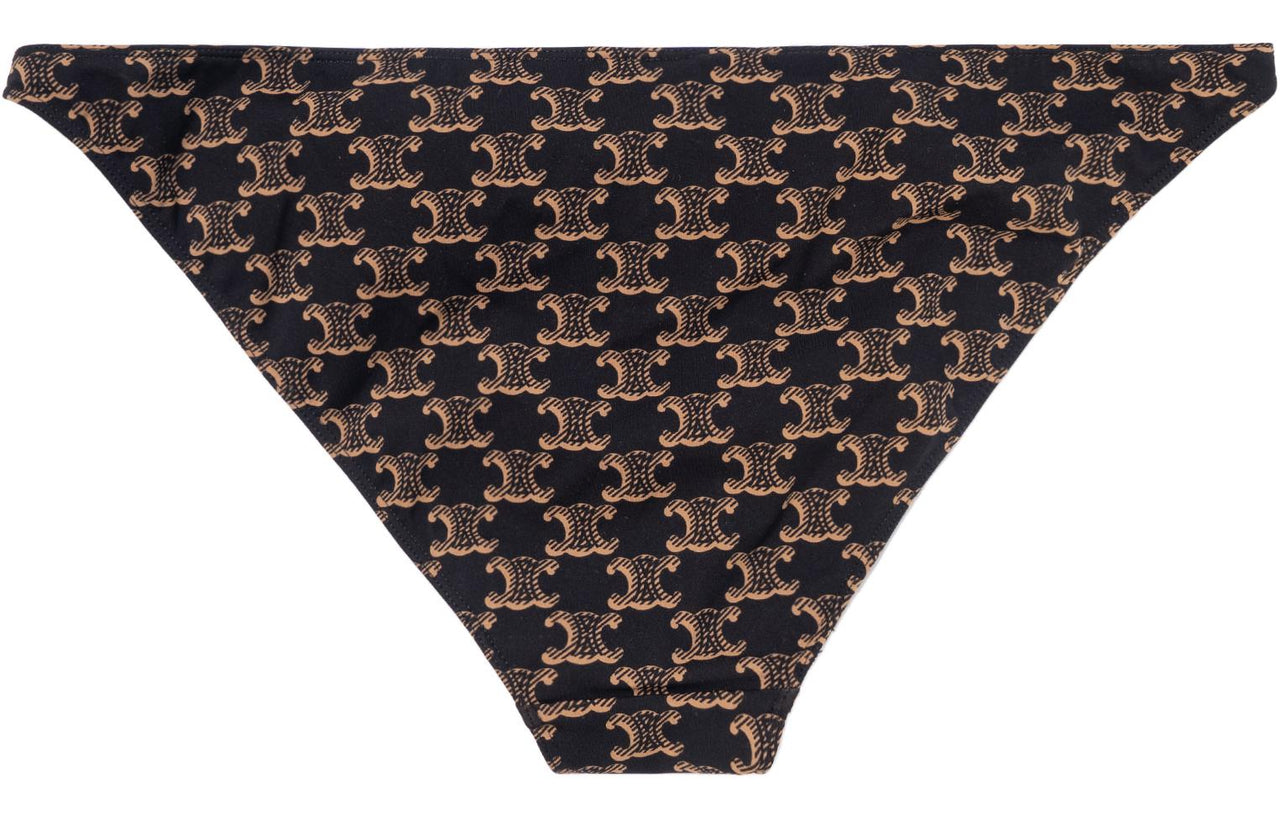 CELINE All Over Patterned Bikini Bottoms