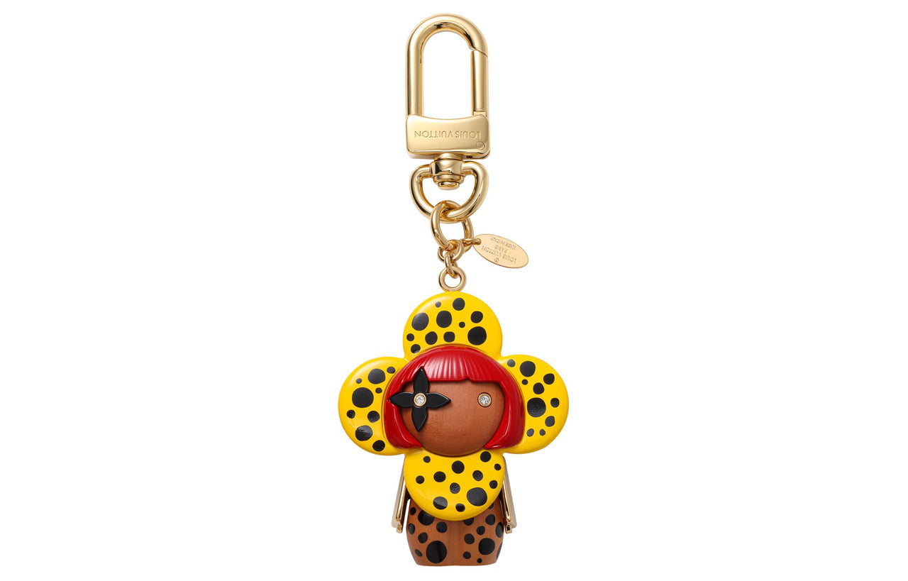 LOUIS VUITTON X Yayoi Kusama Vivienne Key Ring