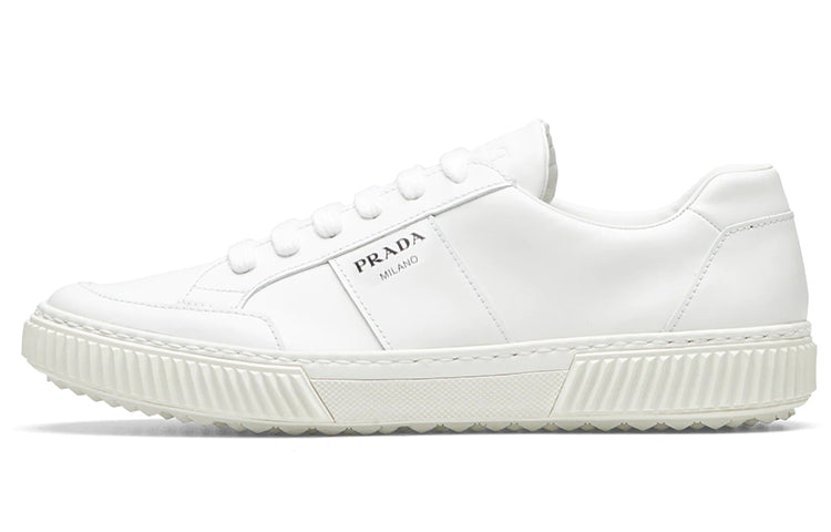 PRADA Athletic Shoes Men's White