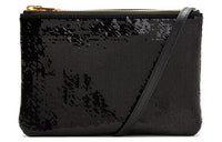 CELINE Trio Calfskin Handbag Shoulder Bag Crossbody Bag Regular Women's Black