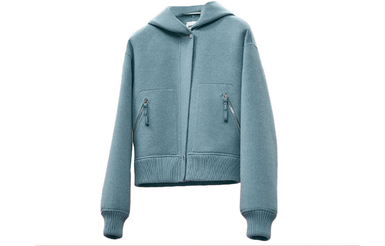 HERMES Jackets Women's Blue