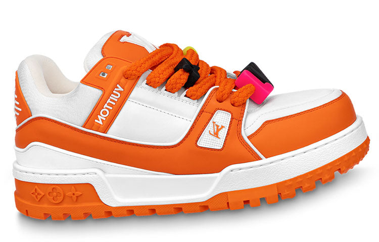LOUIS VUITTON Lv Trainer Maxi Sneakers 'Orange'
