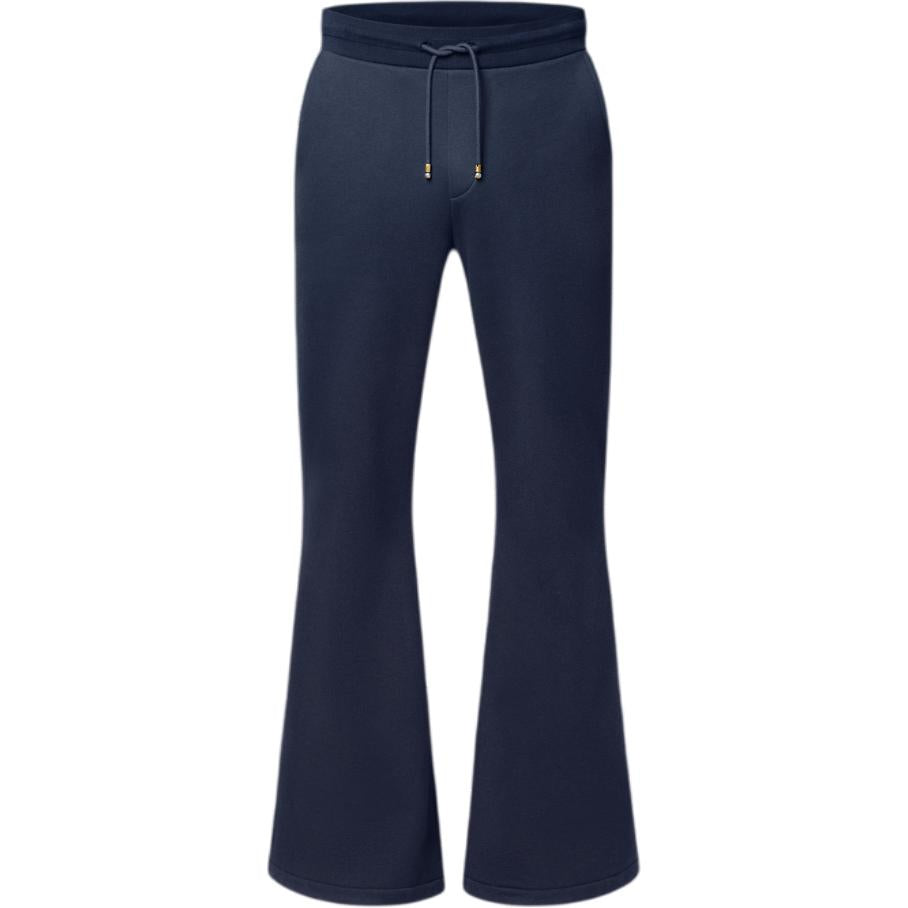 LOUIS VUITTON Flared Cotton And Cashmere Jersey Pants