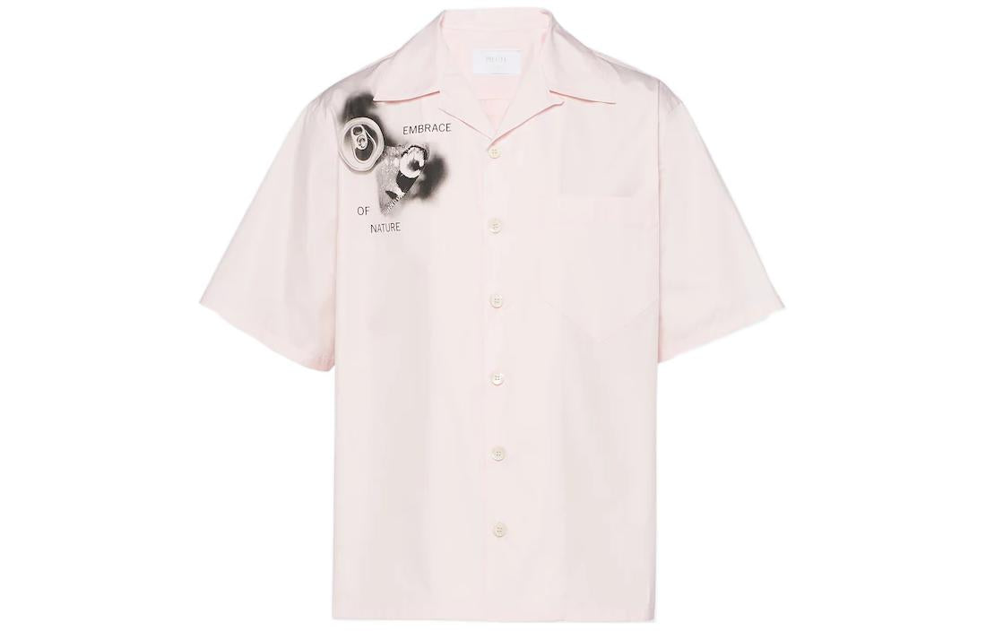 PRADA Shirts Men Pink