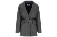 PRADA Jackets Women's Gray