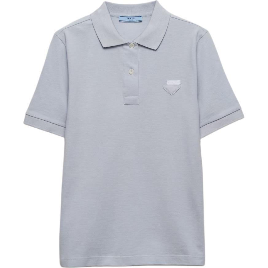 PRADA SS24 Polo Shirt Women's Xingji Blue