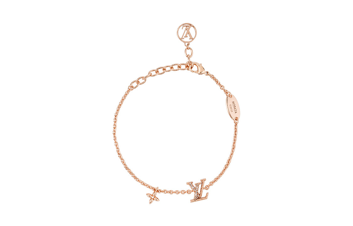 LOUIS VUITTON Metal Bracelets Women's Rose Gold