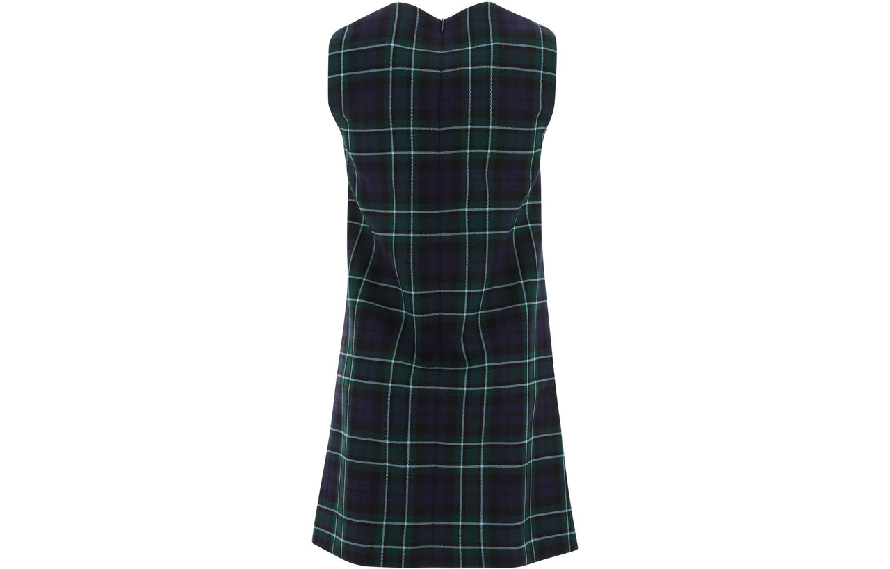 MIU MIU Sleeveless Dress Women's Green
