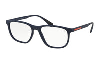 PRADA Propionate Salt Square Eyeglass Frames Men's Blue