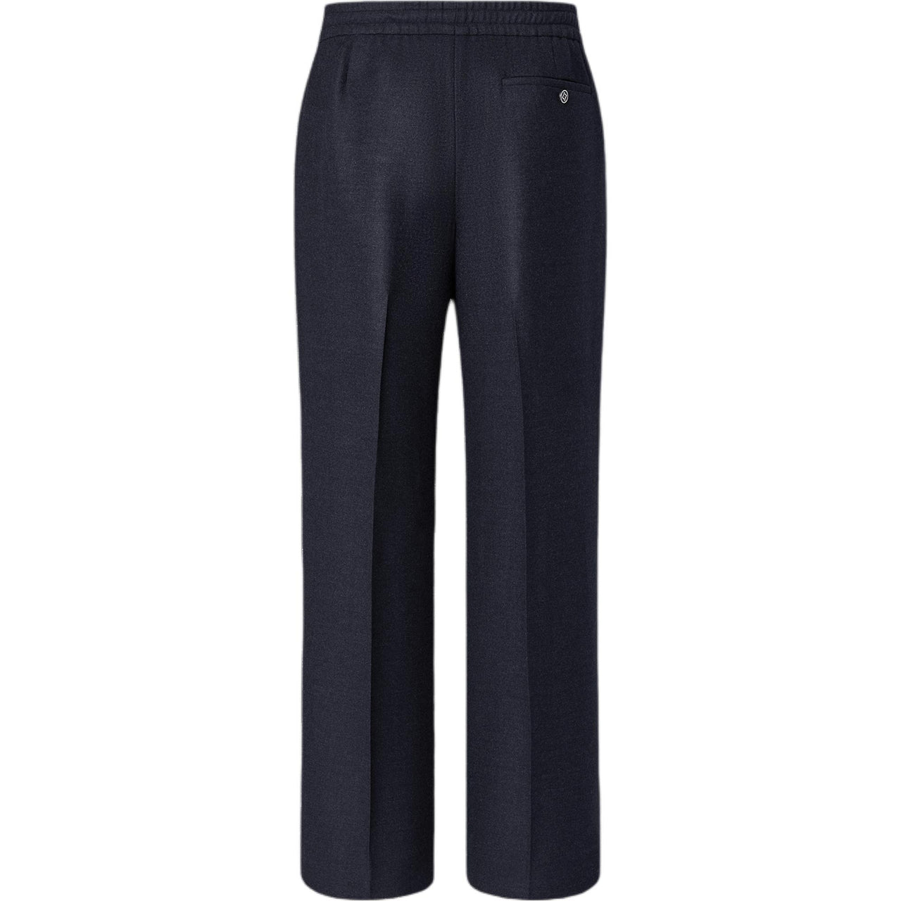LOUIS VUITTON Wool Drawstring Tailored Pants