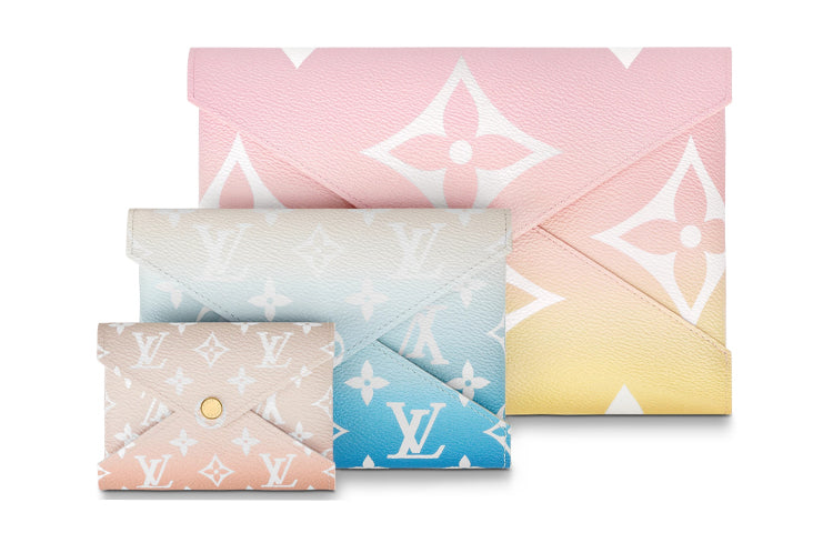 LOUIS VUITTON Female Kirigami Pochette Summer Clutch Bag Multicolor