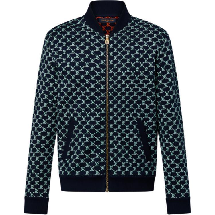 LOUIS VUITTON Double Face Cotton Jersey Bomber