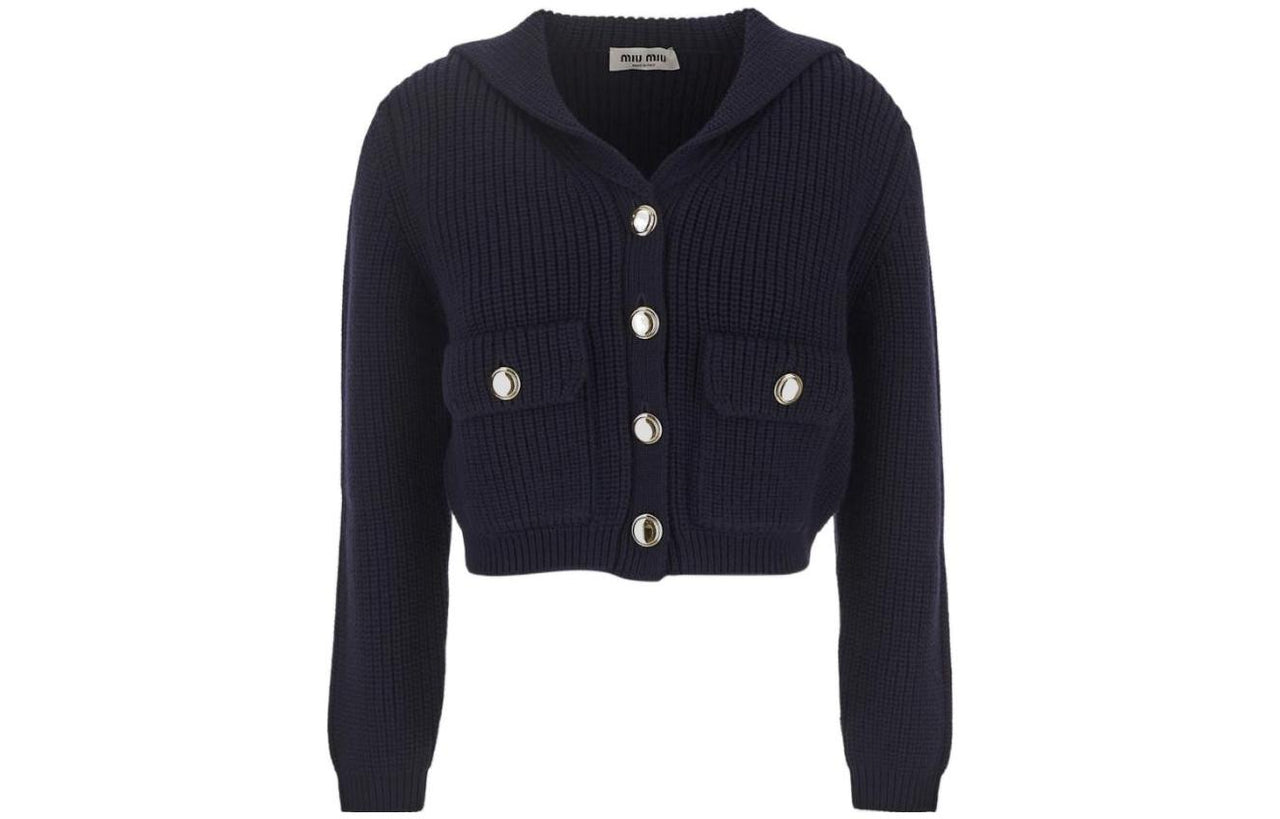 MIU MIU Knitwear Women's Navy