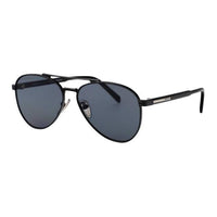 PRADA Metal Aviator Sunglasses Men's Black