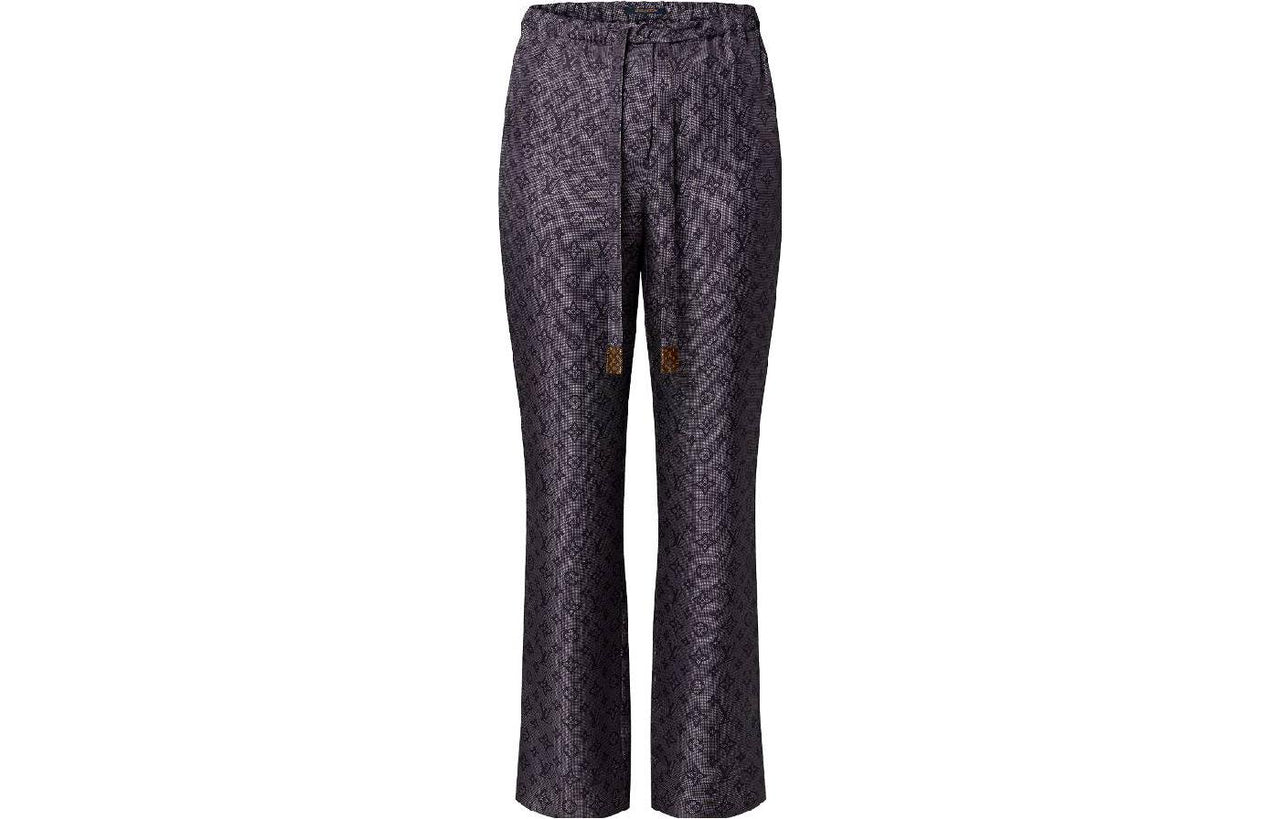 LOUIS VUITTON Casual Pants Women's Black