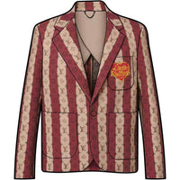 LOUIS VUITTON LOUIS VUITTON X NIGO Japan Only 'Red' Business Suits Coats Men's Red