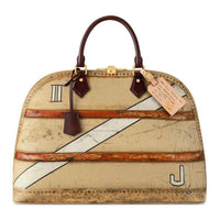 LOUIS VUITTON Alma Canvas Dome Bag Shoulder Bag Crossbody Bag Handbag Extra Large Women's Light Umber
