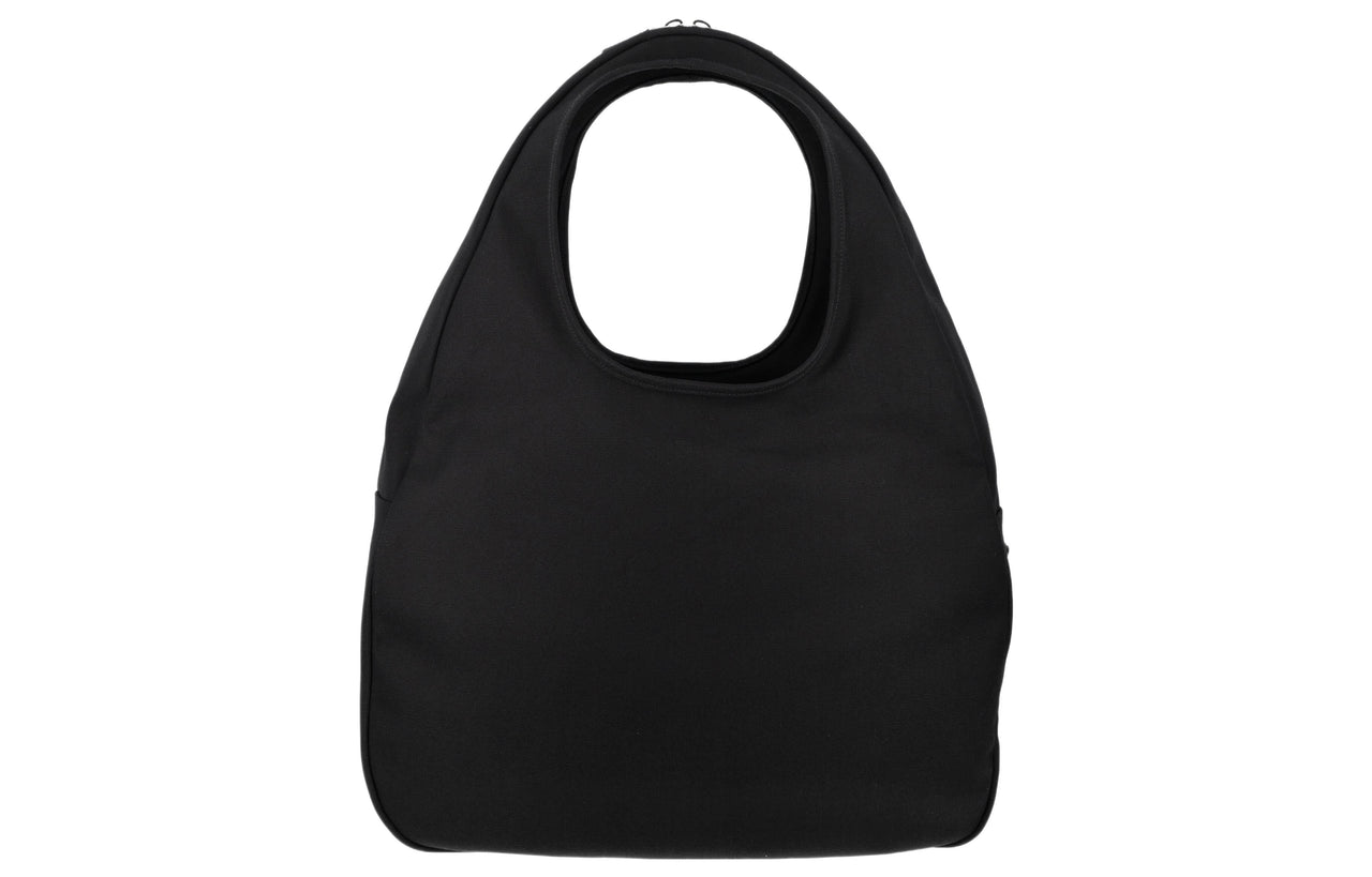PRADA Canvas Canvas Bag Handbags Unisex Black