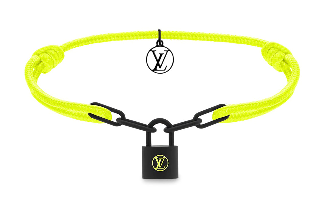 LOUIS VUITTON X Virgil Abloh Silver Lockit Bracelet